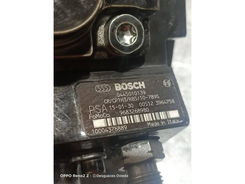 Recambio de bomba inyeccion para land rover discovery sport s referencia OEM IAM 04452010139 9683268980 