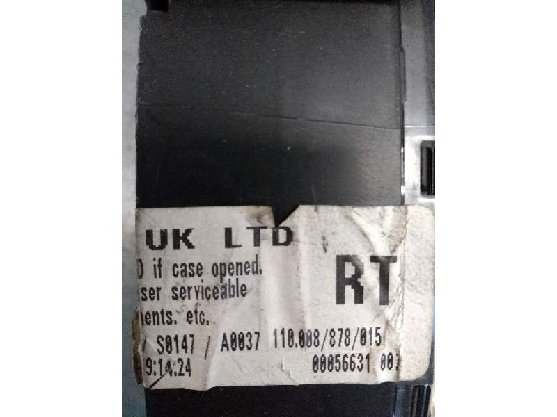 Recambio de cuadro instrumentos para mg rover serie 75 (j/rj) 2.5 v6 24v cat referencia OEM IAM 110008878015 RT YAC110417 