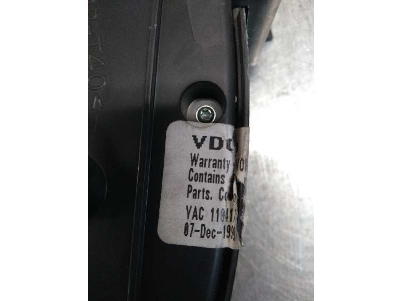 Recambio de cuadro instrumentos para mg rover serie 75 (j/rj) 2.5 v6 24v cat referencia OEM IAM 110008878015 RT YAC110417 