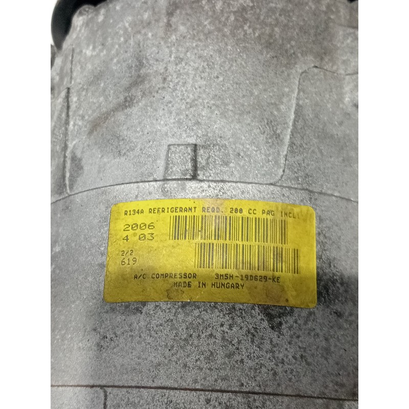 Recambio de compresor aire acondicionado para ford focus c-max (cap) trend (d) referencia OEM IAM 3M5H19D629KE  