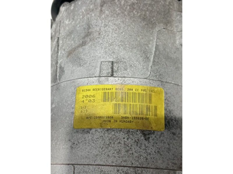 Recambio de compresor aire acondicionado para ford focus c-max (cap) trend (d) referencia OEM IAM 3M5H19D629KE  