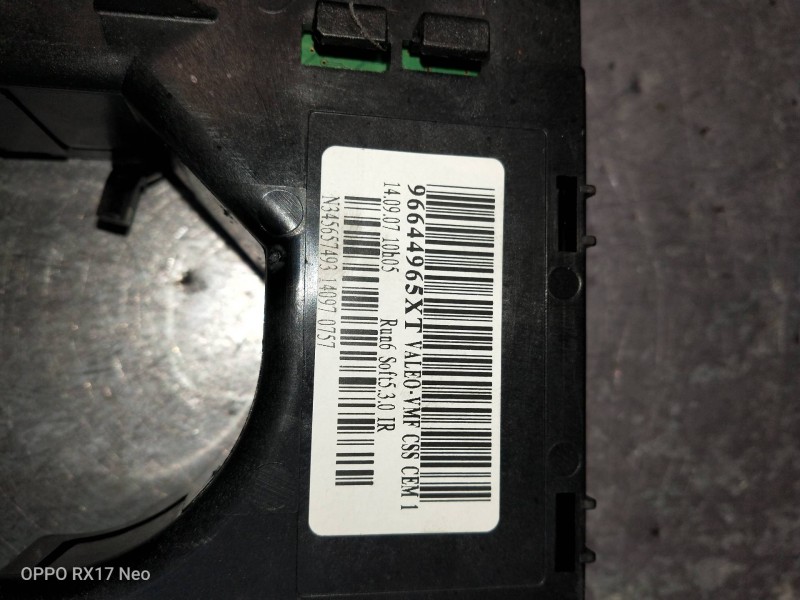 Recambio de mando luces para citroen c4 picasso exclusive referencia OEM IAM 96644965XT  