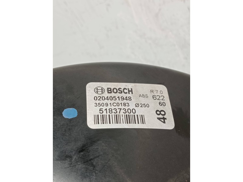 Recambio de servofreno para fiat bravo (198) 1.6 16v active multijet (77kw) referencia OEM IAM 0204051948 51837300 
