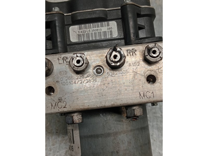 Recambio de abs para fiat bravo (198) 1.6 16v active multijet (77kw) referencia OEM IAM 0265230458 51821005 0265951102