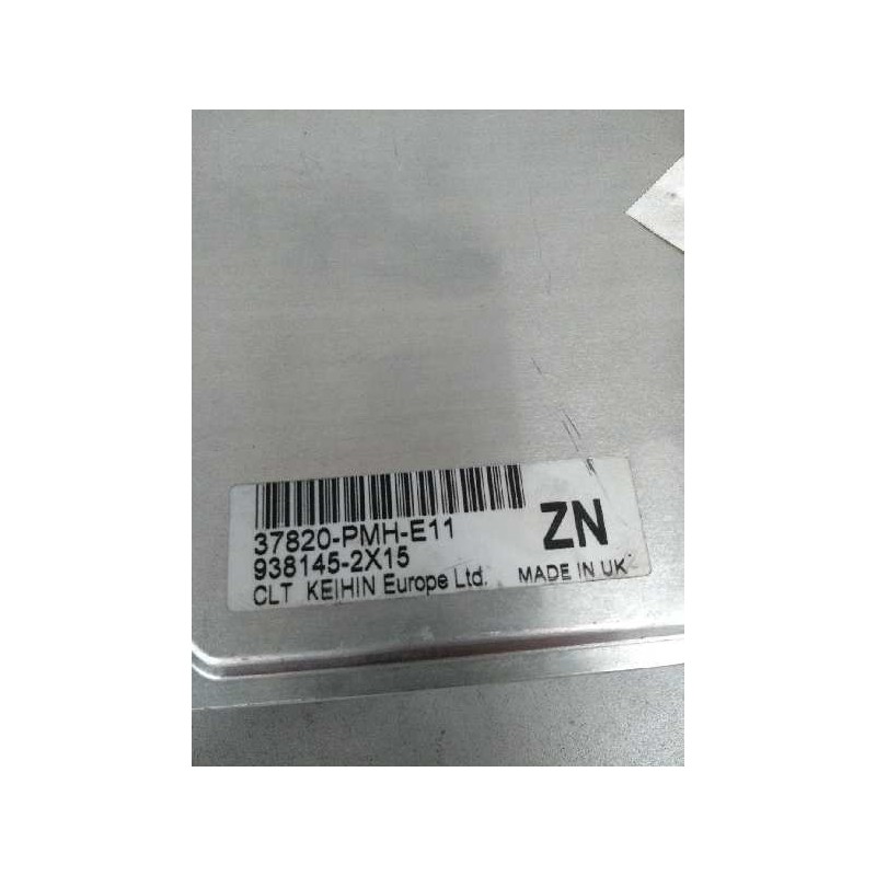 Recambio de centralita motor uce para honda civic berlina 3 (ep1/2) 1.6 vtec cat (d 16 v 1) referencia OEM IAM 37820PMHE11 ZN 