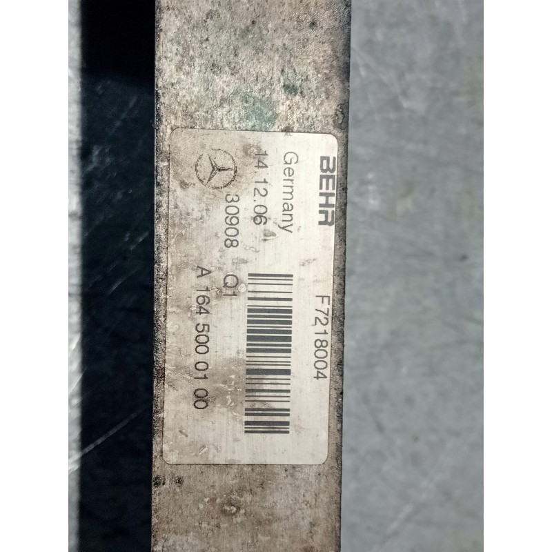 Recambio de radiador caja cambios para mercedes clase gl (x164) 420 cdi 4-matic (164.828) referencia OEM IAM A1645000100  