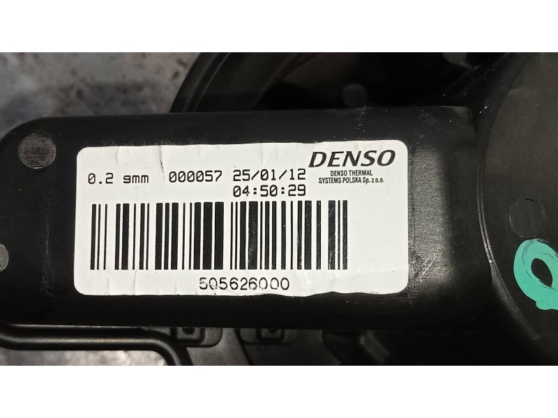 Recambio de motor calefaccion para fiat nuova 500 (150) lounge referencia OEM IAM 5Q5626000  