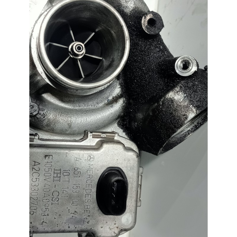 Recambio de turbocompresor para mercedes clase c (w204) berlina c 200 cdi blueefficiency (204.001) referencia OEM IAM A651090278