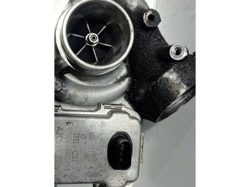 Recambio de turbocompresor para mercedes clase c (w204) berlina c 200 cdi blueefficiency (204.001) referencia OEM IAM A651090278