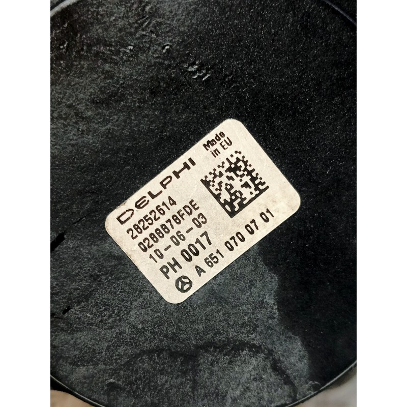 Recambio de bomba inyeccion para mercedes clase c (w204) berlina c 200 cdi blueefficiency (204.001) referencia OEM IAM A65107007