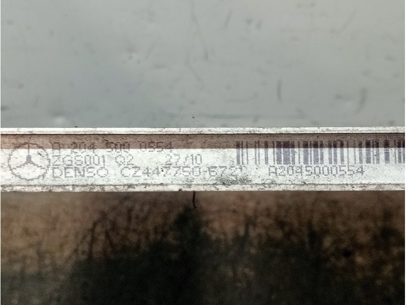 Recambio de condensador / radiador aire acondicionado para mercedes clase c (w204) berlina c 200 cdi blueefficiency (204.001) re