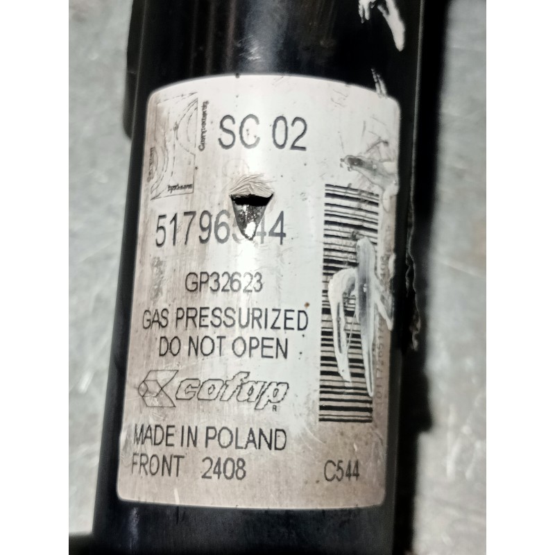 Recambio de amortiguador delantero izquierdo para fiat grande punto (199) 1.4 16v active referencia OEM IAM 51796544 GP32623 