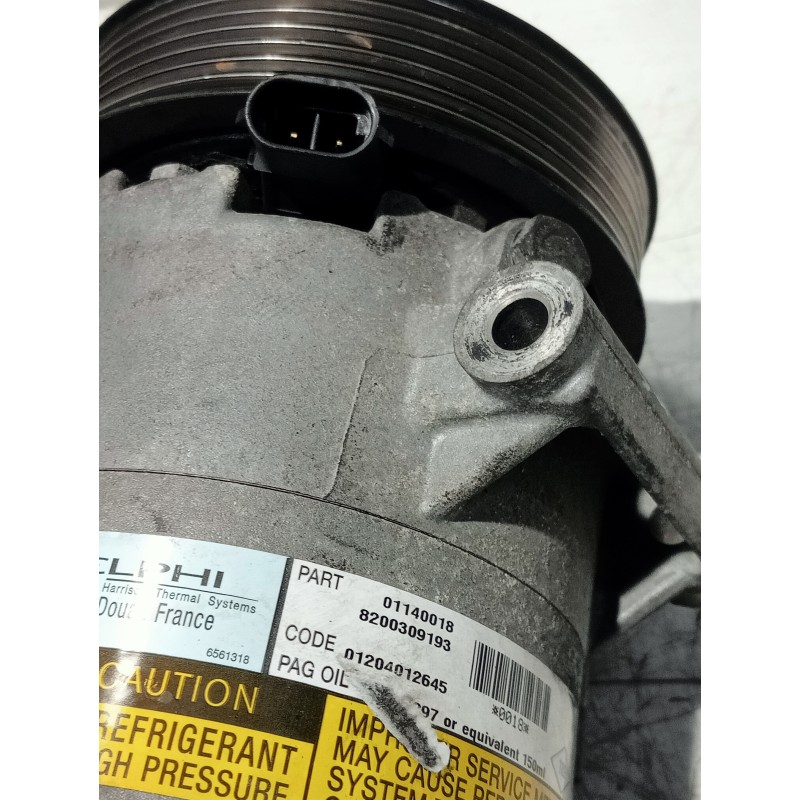 Recambio de compresor aire acondicionado para renault megane ii berlina 3p confort authentique referencia OEM IAM 8200309193 011