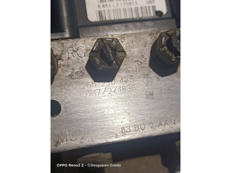 Recambio de abs para nissan primastar (x..) avantour l1h1 2,7 t / 7-sitzer referencia OEM IAM 0265951117 0265230475 877526