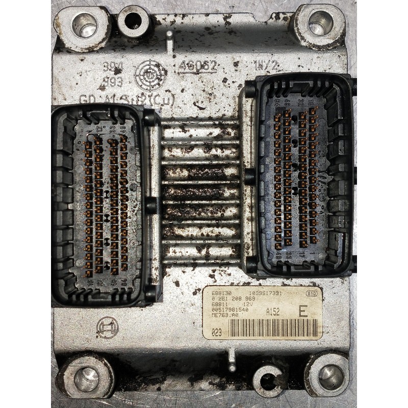 Recambio de centralita motor uce para fiat grande punto (199) 1.4 16v dynamic referencia OEM IAM 1039S17391 0261208969 