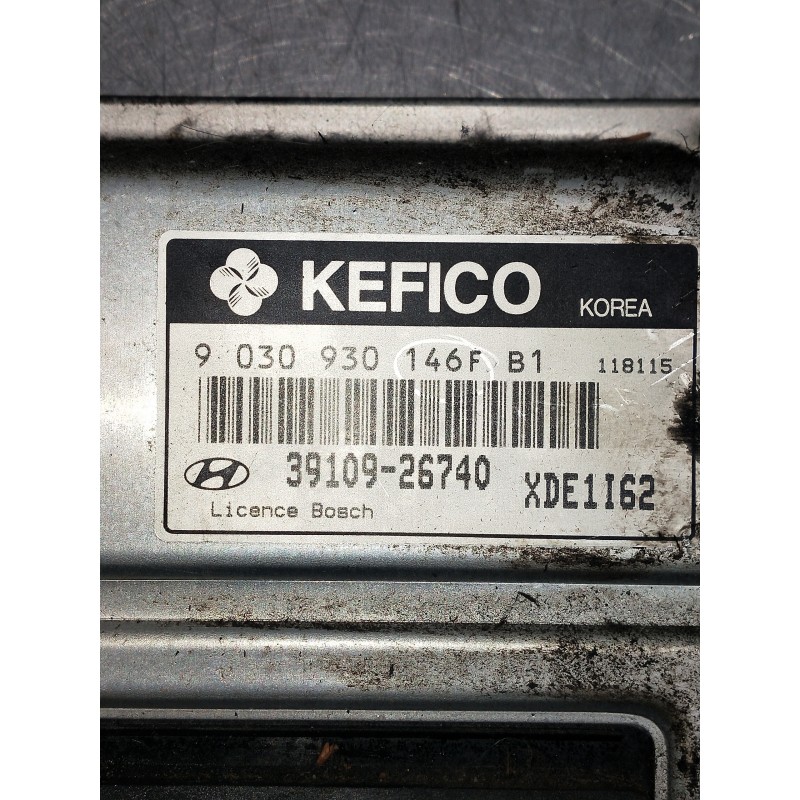 Recambio de centralita motor uce para hyundai elantra (xd) 1.6 gls (4-ptas.) referencia OEM IAM 9030930146F 3910926740 