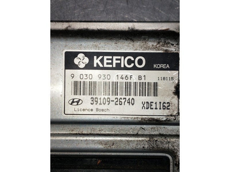 Recambio de centralita motor uce para hyundai elantra (xd) 1.6 gls (4-ptas.) referencia OEM IAM 9030930146F 3910926740 