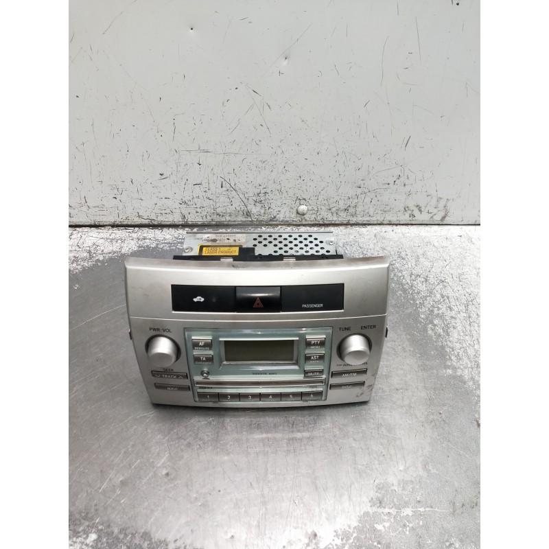 Recambio de sistema audio / radio cd para toyota corolla verso (r1) 2.0 d-4d luna referencia OEM IAM 861200F010 CQTS7421LC 