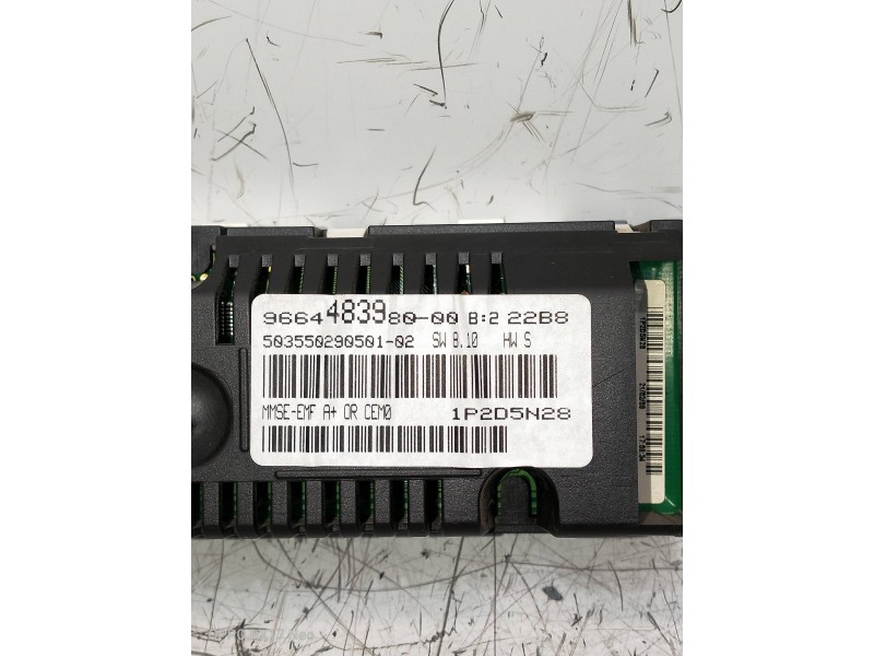 Recambio de pantalla multifuncion para peugeot 308 confort referencia OEM IAM  50355029050102 