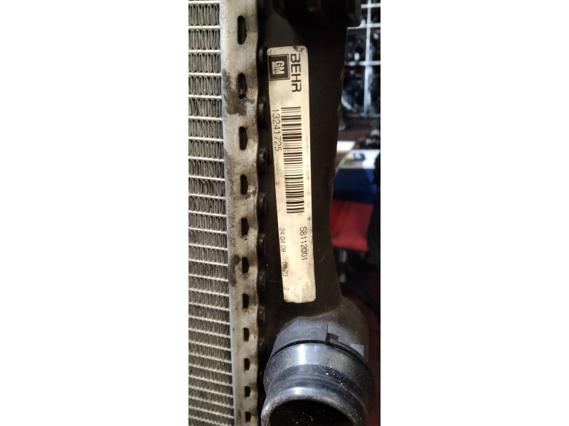 Recambio de radiador agua para opel insignia berlina cosmo referencia OEM IAM   
