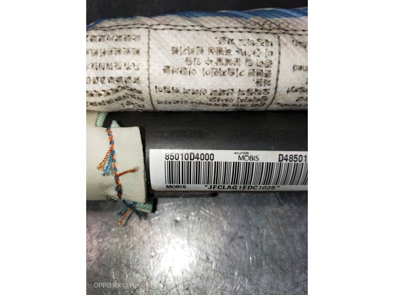 Recambio de airbag cortina delantero izquierdo para kia optima vision referencia OEM IAM 85010D4000 D485010000 