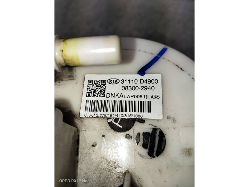 Recambio de bomba combustible para kia optima vision referencia OEM IAM 31110D4900 083002940 