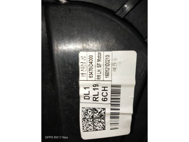 Recambio de elevalunas trasero izquierdo para kia optima vision referencia OEM IAM 83470D4000  4P