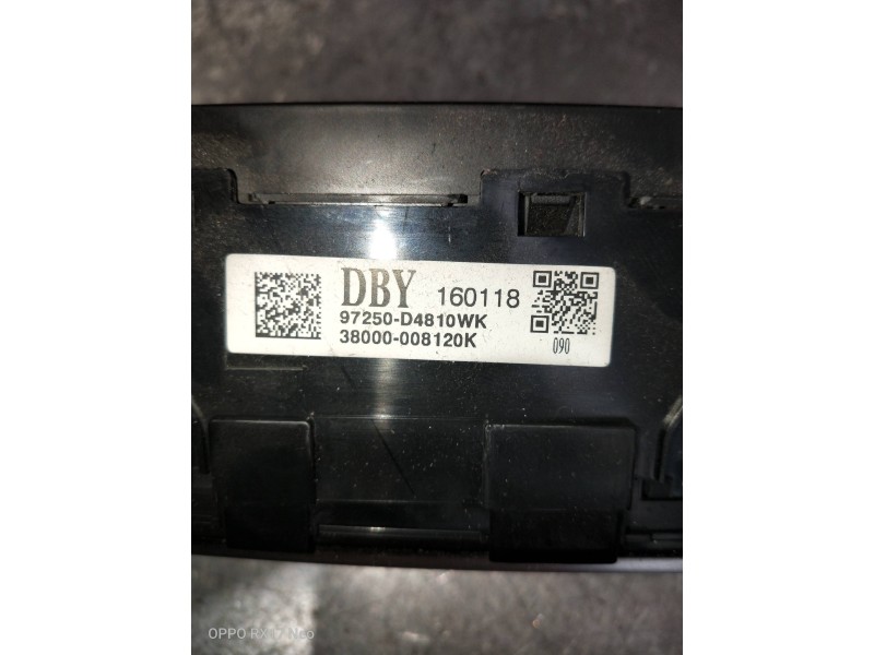 Recambio de mando calefaccion / aire acondicionado para kia optima vision referencia OEM IAM 97250D4810 38000008120K 
