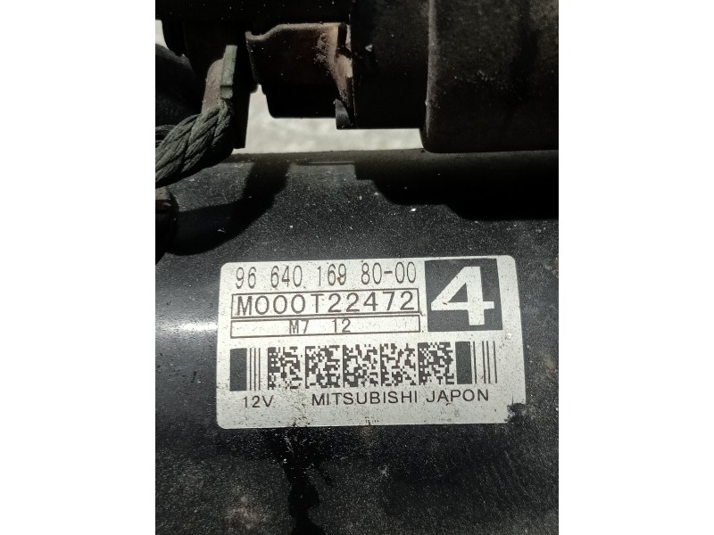 Recambio de motor arranque para peugeot 308 confort referencia OEM IAM 966401698000 M000T22472 