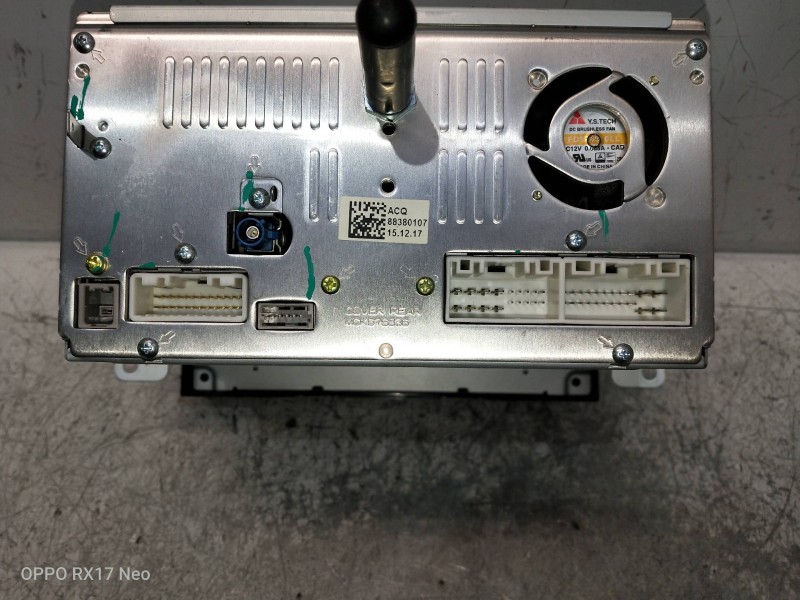 Recambio de pantalla multifuncion para kia optima vision referencia OEM IAM 96560D4500WK  