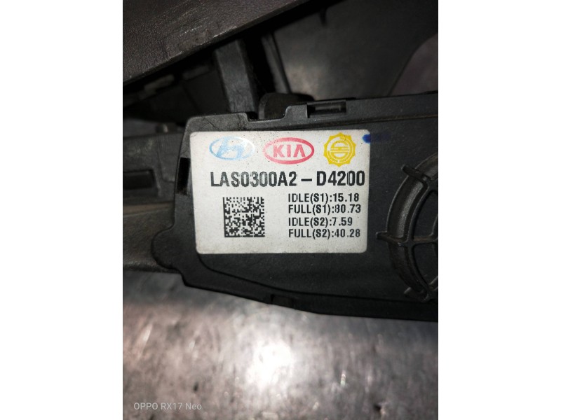 Recambio de potenciometro pedal para kia optima vision referencia OEM IAM S0300A2D4200 351902E000 