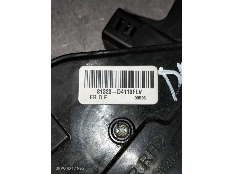 Recambio de motor cierre centralizado delantero derecho para kia optima vision referencia OEM IAM 81320D4110FLV  4P