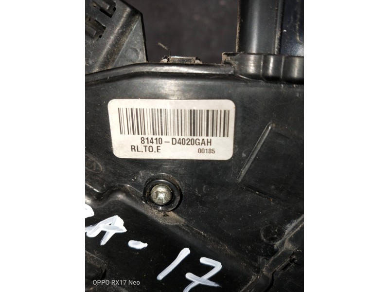 Recambio de motor cierre centralizado trasero izquierdo para kia optima vision referencia OEM IAM 81410D4020GAH  4P