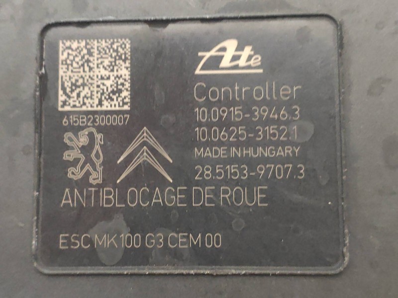 Recambio de abs para citroen c3 picasso live edition referencia OEM IAM 10022006744 9814482680 10091539463 10062531521 285153970