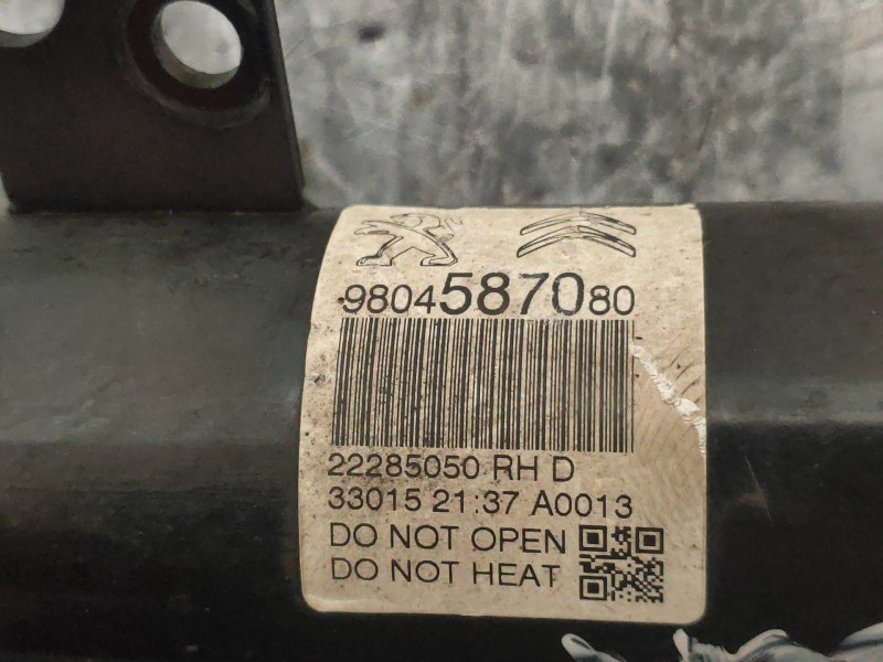 Recambio de amortiguador delantero derecho para citroen c3 picasso live edition referencia OEM IAM 9804587080  