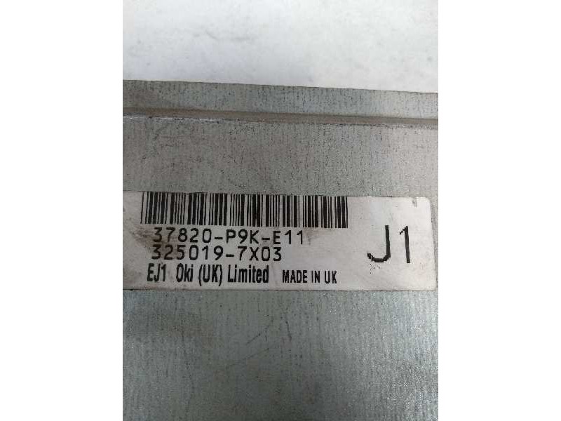 Recambio de centralita motor uce para honda civic aerodeck (mb/mc) referencia OEM IAM 37820P9KE11 J1 