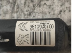 Recambio de amortiguador trasero izquierdo para citroen c3 picasso live edition referencia OEM IAM 9810638780   2
