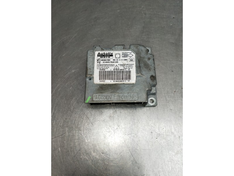 Recambio de centralita airbag para peugeot 407 coupe básico referencia OEM IAM 9659847880 606563100 
