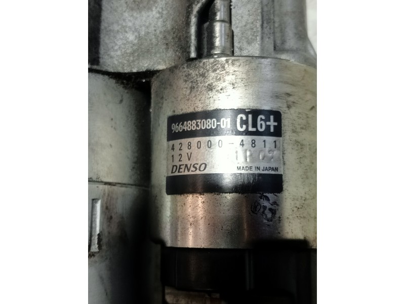 Recambio de motor arranque para peugeot 407 coupe básico referencia OEM IAM 966488308001 4280004811 