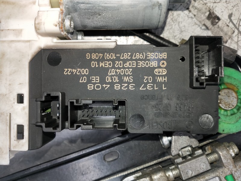 Recambio de elevalunas delantero izquierdo para peugeot 407 coupe básico referencia OEM IAM 9650800980  