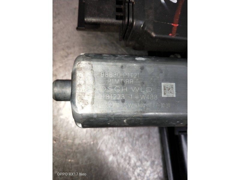 Recambio de elevalunas trasero derecho para citroen c3 aircross feel referencia OEM IAM 98830P1T21 201812231 5P
