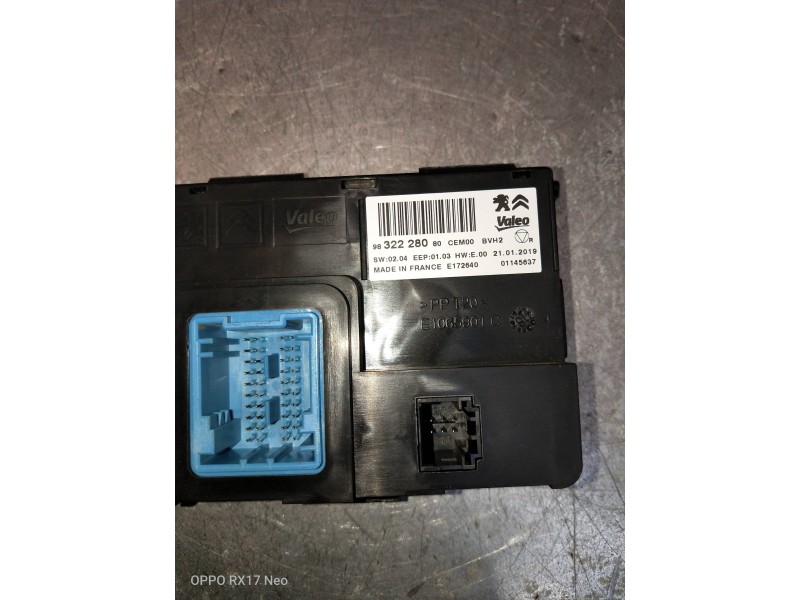 Recambio de modulo electronico para citroen c3 aircross feel referencia OEM IAM 98322280 01145637 
