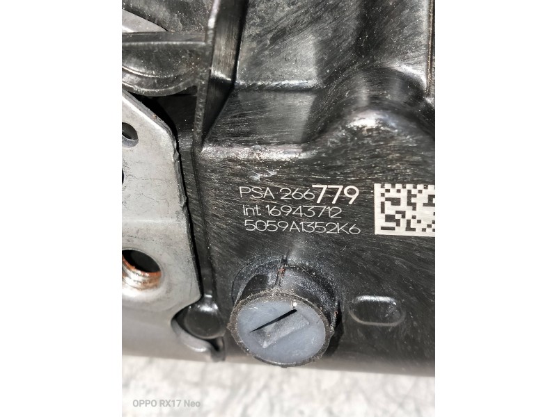 Recambio de motor cierre centralizado delantero derecho para citroen c3 aircross feel referencia OEM IAM 266779 5059A1352K6 5P