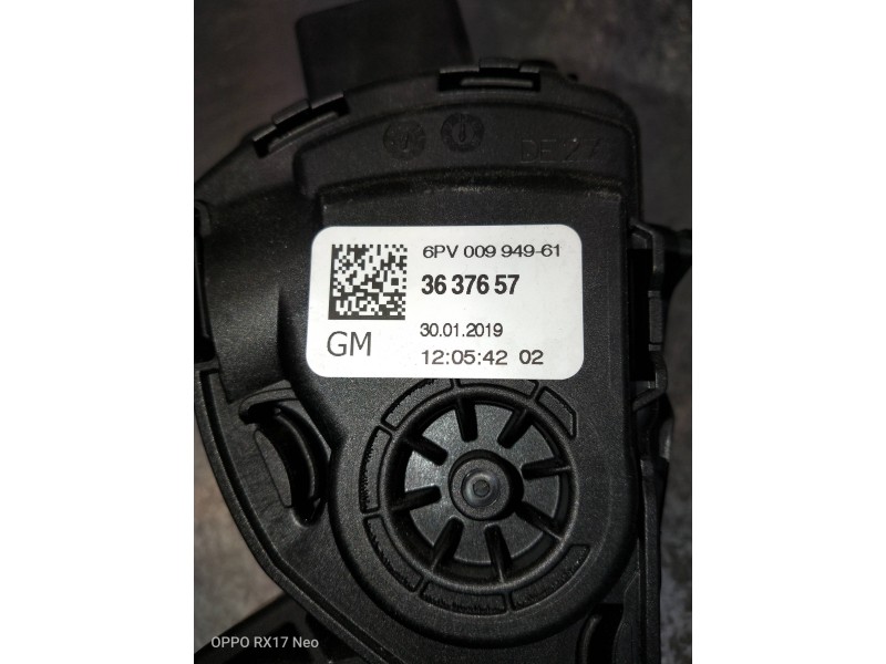 Recambio de potenciometro pedal para citroen c3 aircross feel referencia OEM IAM 6PV00994961 3637657 