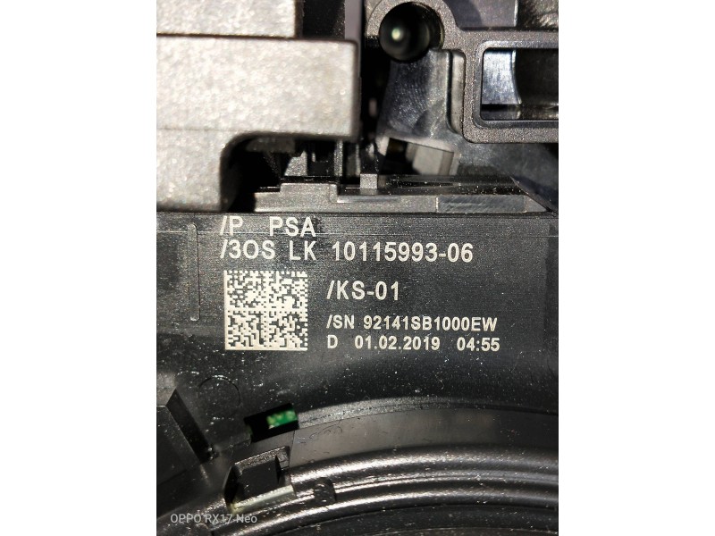 Recambio de mando luces para citroen c3 aircross feel referencia OEM IAM 98262571ZD  
