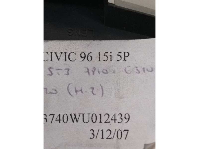 Recambio de cuadro instrumentos para honda civic berlina .5 (ma/mb) 1.5 referencia OEM IAM  78100G340 ST3
