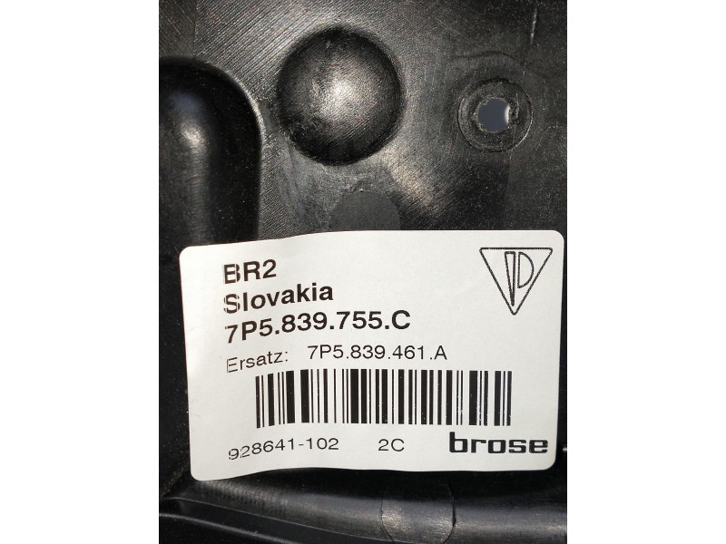 Recambio de elevalunas trasero izquierdo para porsche cayenne (typ 92aa) diesel referencia OEM IAM 7P5839755C  