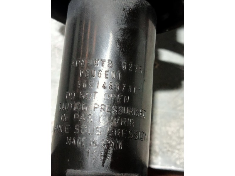 Recambio de amortiguador delantero derecho para peugeot 407 coupe básico referencia OEM IAM 9651485780 9646629680 