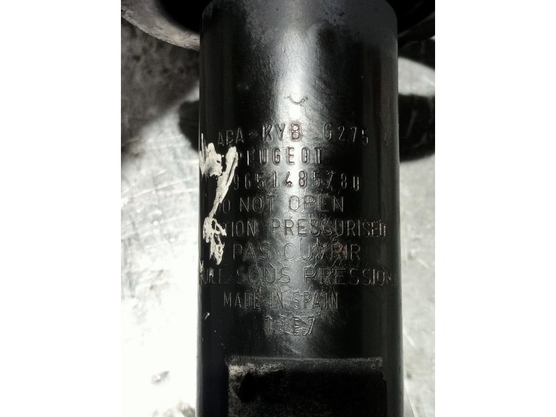 Recambio de amortiguador delantero izquierdo para peugeot 407 coupe básico referencia OEM IAM 9651485780  