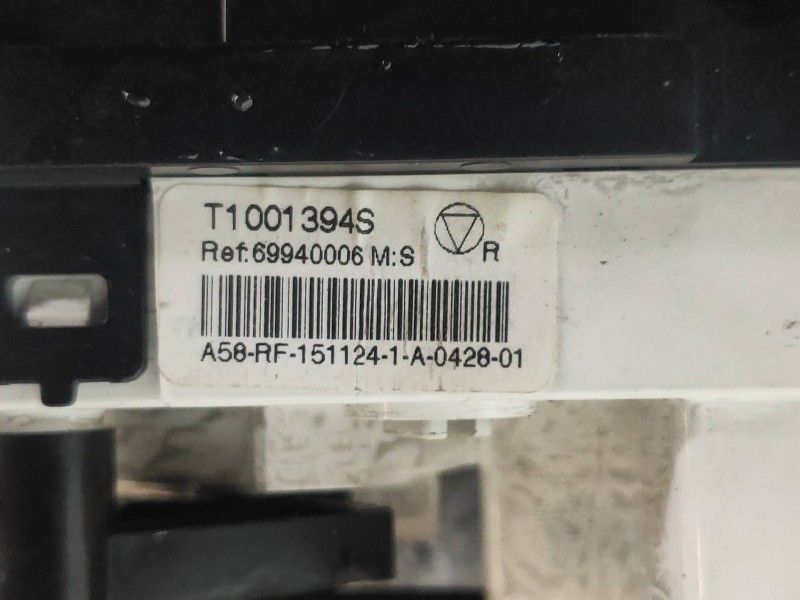 Recambio de mando calefaccion / aire acondicionado para citroen c3 picasso live edition referencia OEM IAM T1001394S 69940006 